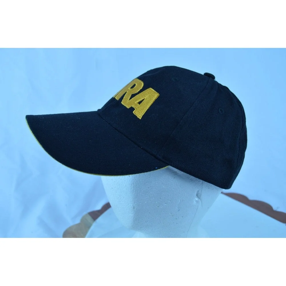NRA Embroidered Hat • Adjustable Black Cap w/ USA Flag